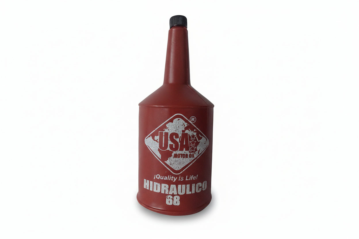 USA MOTOR OIL HID ISO 68 ROJO CUARTO (24 cuartos)