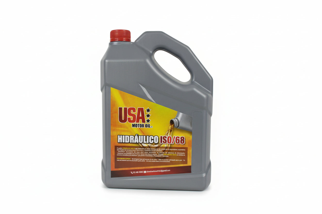 USA MOTOR OIL HID ISO 68 GALON (6 galones)