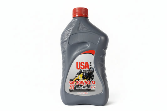 USA MOTOR OIL 4T SAE 20W50 ECO GRIS (12 cuartos)