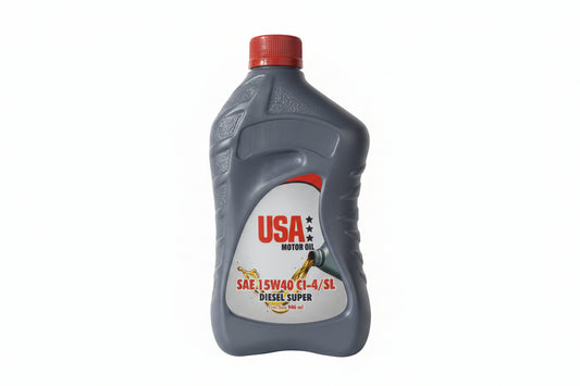 USA MOTOR OIL SAE 15W40 CI4/SL RJ CUARTO (12 cuartos)
