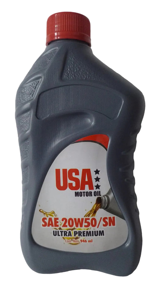 USA MOTOR OIL 20W50 24/4 RAYO (24 cuartos)