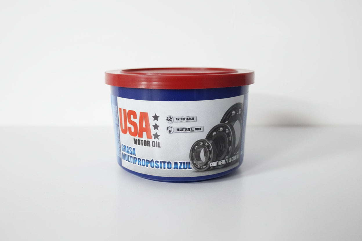 USA MOTOR OIL GRASA DE CALCIO ROJA LIBRAS (24 libras)