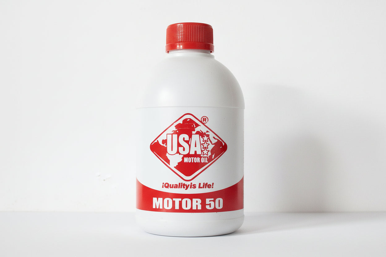 USA MOTOR OIL SAE 50 CUARTO GOTA (12 cuartos)