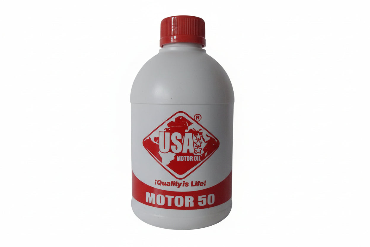 USA MOTOR OIL SAE 50 CUARTO (24 cuartos)