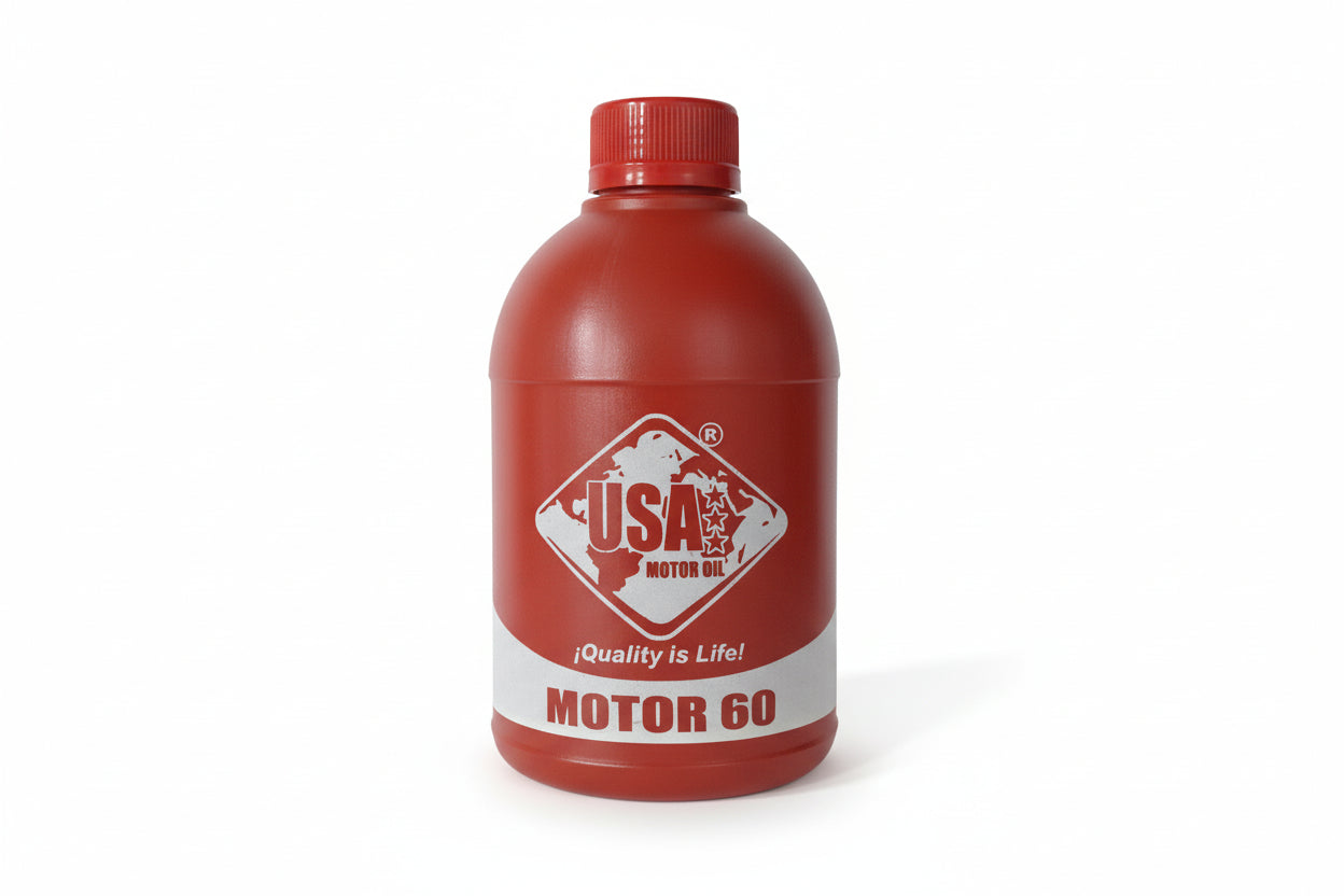 USA MOTOR OIL SAE 60 CUARTO (24 cuartos)