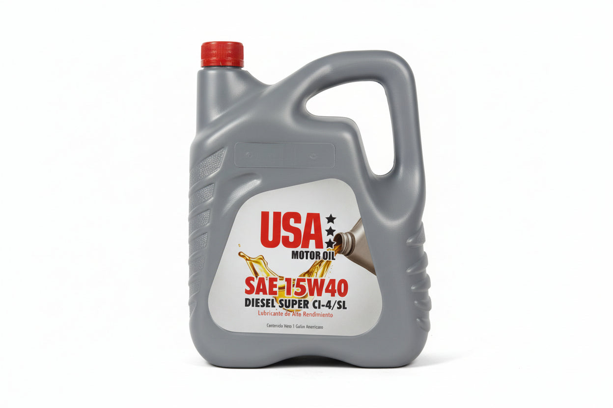 USA MOTOR OIL SAE 15W40 CI4/SN AM GALON (4 galones)