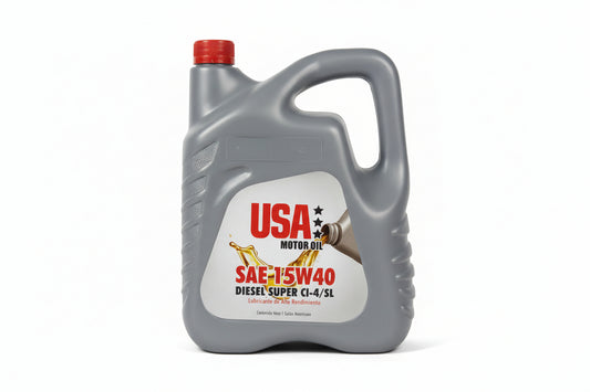 USA MOTOR OIL SAE 15W40 CI4/SN AM GALON (4 galones)