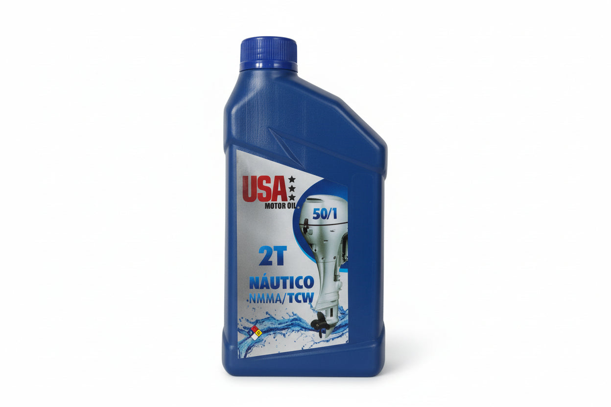 USA MOTOR OIL NAUTICO TCW  RAYO CUARTO (24 cuartos)