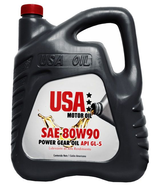 USA MOTOR OIL GEAR GL-5 80W90 GALON (4 galones)